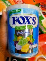 ฟอกซ์ ลูกอมคริสตัลเคลียร์ รสมิ้นท์ ขนาด 180 กรัม Foxs Crystal Clear