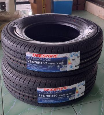 215/70 R15 Deestone TITANZ T88 ยางใหม่ปี 2022 (จำนวน 2 เส้น) ยางขอบ15 Free! จุ๊บยาง