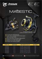 Pioneer Majestic มาเจสติก รอกสปินนิ่ง แขนเกลียว