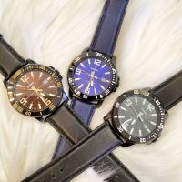 CASIO MTP-VD01BL คาสิโอ นาฬิกาชาย สายหนัง กันน้ำ ของแท้รับประกันศูนย์