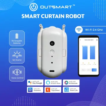 Automatic Curtain Wireless Remote Bot APP Voice Control Electric