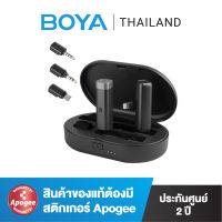 BOYA BY-WM3 2.4GHz Wireless Microphone สำหรับมือถือและกล้อง,USB-C, ของแท้ BOYATHAILAND ประกัน 24 เดือน