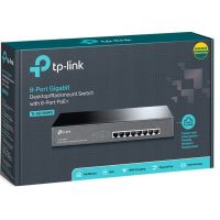 TP Link TL-SG1008PE 8-Port Gigabit Desktop/Rackmount Switch 8-Port