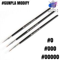 Point Brush พู่กันมืออาชีพ ปลายแหลมหัวกลม สำหรับงานเพ้นท์ขนาดเล็ก GJ0725