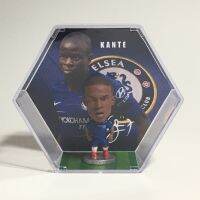 Chelsea โมเดลนักฟุตบอล NGolo Kanté พร้อมกล่องอะครีลิค