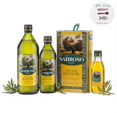 Sabroso olive oil 1Lt น้ำมันมะกอก ซาโบรโซ เพียว โอลีฟ  ออยล์ 1ลิตร