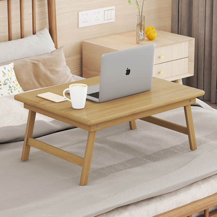 Foldable Table Rectangular Bay Window Table Small Coffee Table Bed