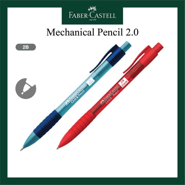 Pensil Mekanik Faber Castell Ukuran 20 Lazada Indonesia