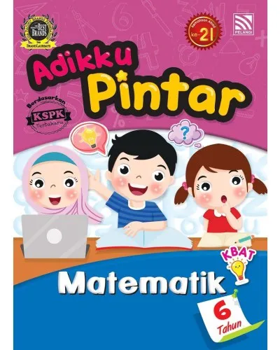 ADIKKU PINTAR MATEMATIK TAHUN 6 Buku Aktiviti Tadika Taska Kindergarten ...