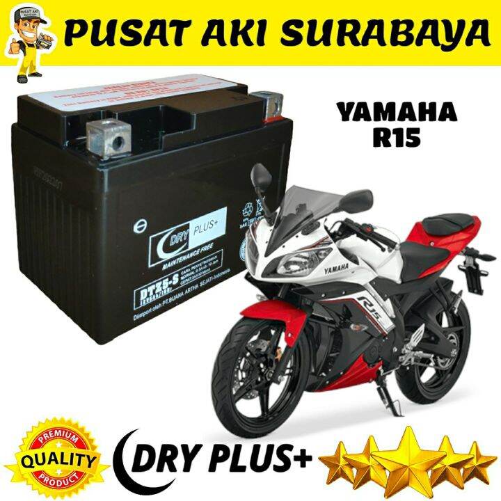 PUSAT AKI SURABAYA ACCU MOTOR GEL DRYPLUS DTZ5S AKI KERING BERGARANSI