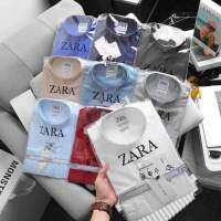 ZARA MAN ?.เสื้อเชิ้ตแขนยาวเสื้อแขนยาวคอปก เสื้อผ้าผู้ชายยี่ห้อZARA ผ้าดีสวยตรงปก ใส่สบายไม่ร้อนมีหลายสีค่ะ