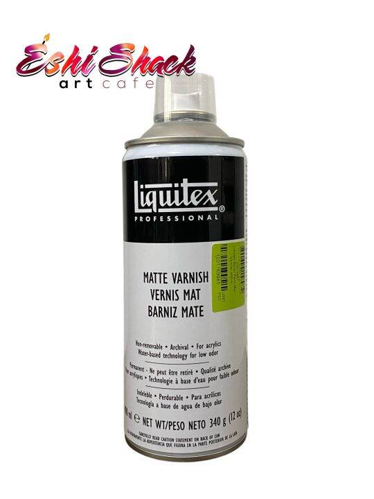 Liquitex Professional Matt Varnish Spray 400ml (340g) Lazada PH