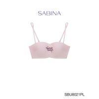 Sabina เสื้อชั้นใน (ไม่มีโครง) รุ่น Pretty Perfect Collection Too Cute รหัส SBU8021PL สีชมพู