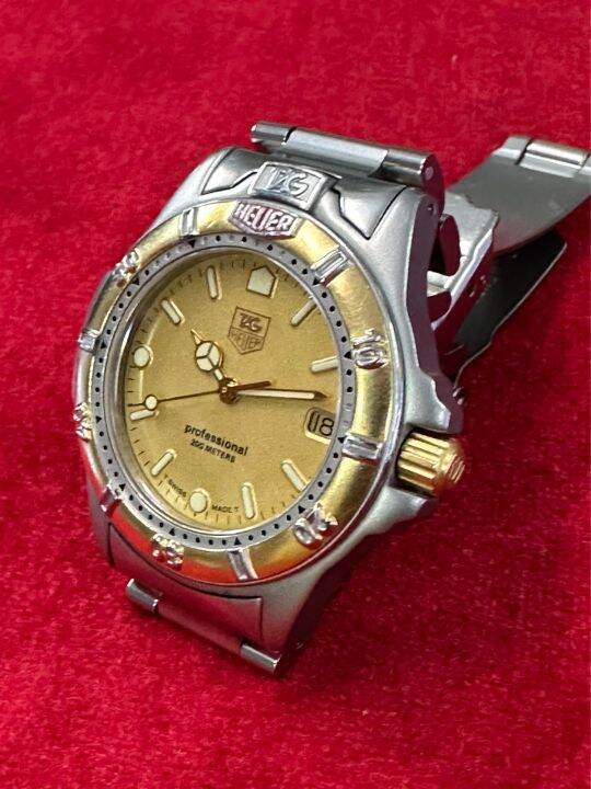 tag-heuer-professional-200m-quartz-บอยไซร์-ซีรี่ย์-4000-ตัวเรือนสแตนเลส-นาฬิกาผู้ชาย-มือสองของแท้