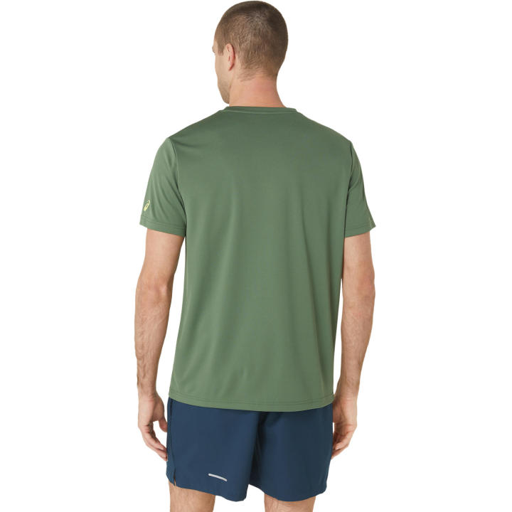 asics-asics-spiral-graphic-ss-tee-men-training-เสื้อ-ผู้ชาย-เสื้อ-เสื้อคอกลม-ของแท้-serpentine-green