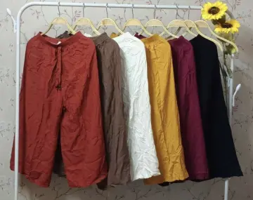 Taytay.PH CORDUROY WIDE LEG PANTS PLUS SIZES XL-4XL