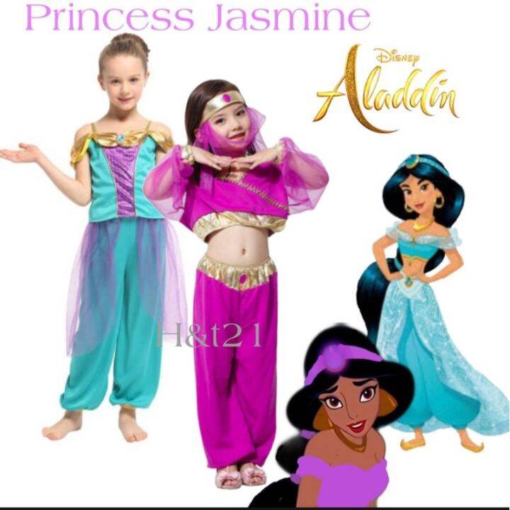 Princess Jasmine Costume For Kids Lazada PH