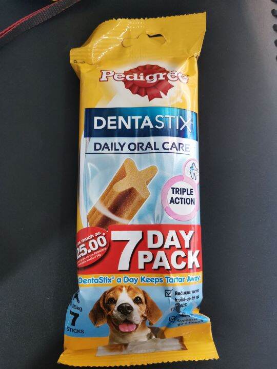 Pedigree Dentastix 7 Day Pack | Lazada PH