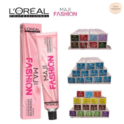 Loreal Majirel Metallic สีลอรีอัล มาจิเรล รุ่นเมทัลลิค 6.07 , 7.07 , 8.07 , 9.07 Maji Fasion - M