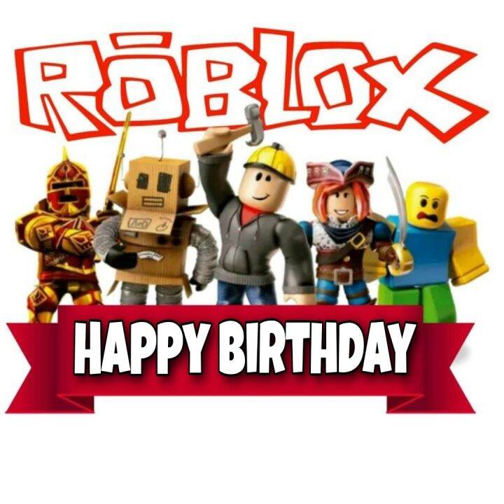 Customized Roblox Cake and Cupcake toppers | Lazada PH