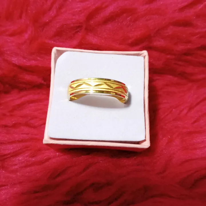 21k Couple Ring | Lazada PH: Buy sell online Rings with cheap price ...