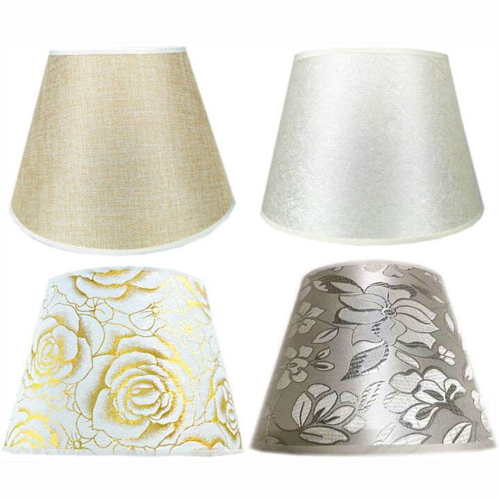 Linen Fabric Table Lamp Shade Accessories Bedside Wall Lamp Floor Lamp