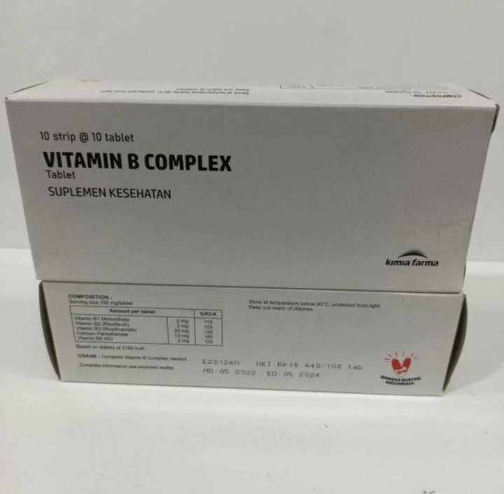 Vitamin B Complex Kimia Farma | Lazada Indonesia