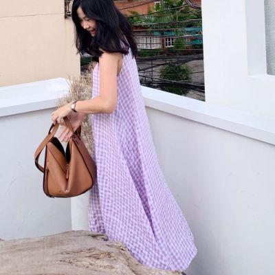 HERDAILY STUDIO sunny dress - lavender scott