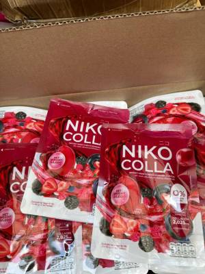 &nbsp;1 แถม 1 ได้ 2 ห่อนิโกรคอลลาเจน Niko Colla นํ้าชงคอลลาเจนรสเบอร์รี่ คอลลาเจนเฟริสท์ ผิวลลร่านุ่ม ขาว