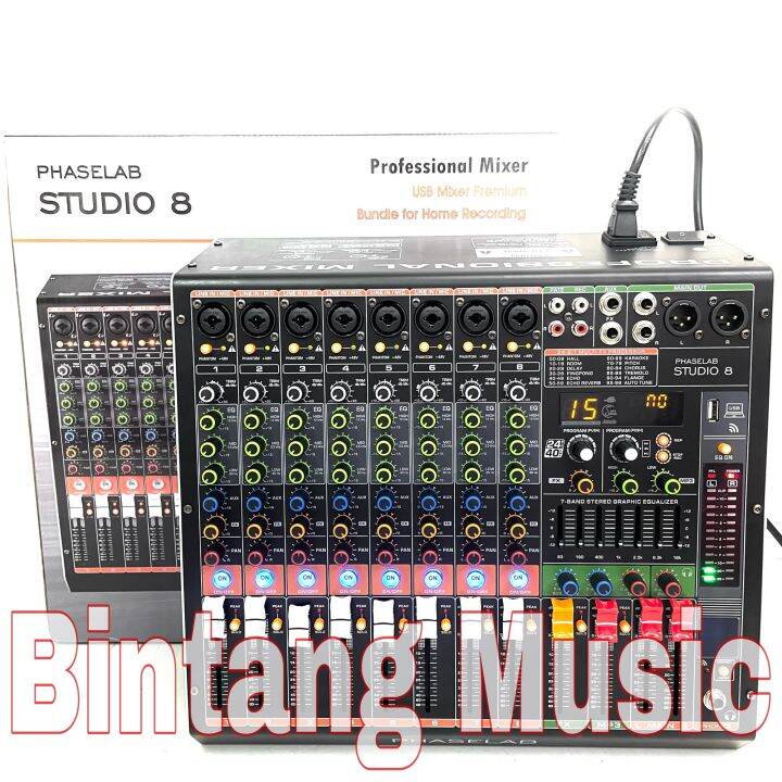 Mixer Phaselab Studio 8 Original 8 channel Mixing studio8 phase lab
