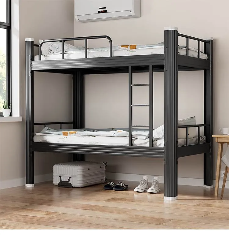 Iron cot double hot sale