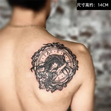 Anime Color Flower Animal tattoo by Orlando Tattoo Artist  Arianna  Marotta
