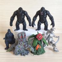 โมเดลก็อตซิลล่า vs คิงคอง งานใหม่ พร้อมส่งในไทย ยกเซ็ท 6 ตัว Godzilla Kingkon