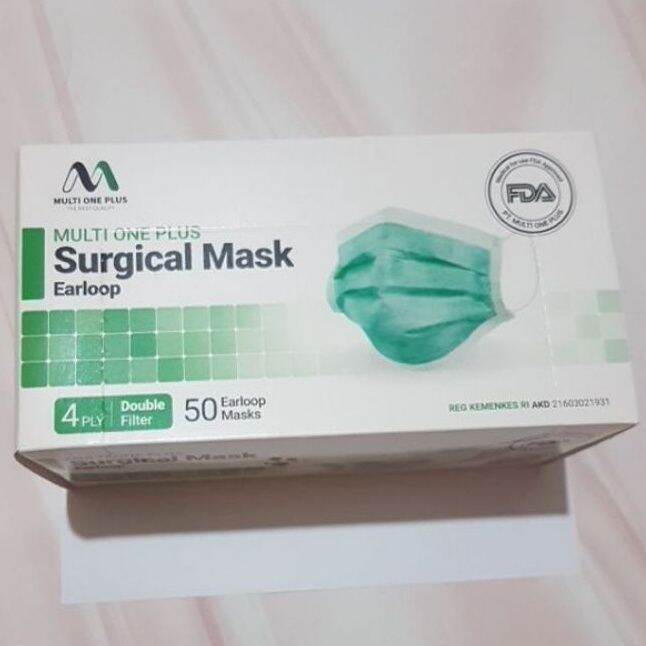 masker multi one plus 4 ply