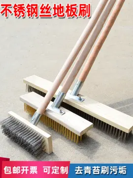 Wood Handle Long Cleaning Brush Water Pipe Drainage Dredge Tool Flexible  Cleaner Brush Radiator Duster Long