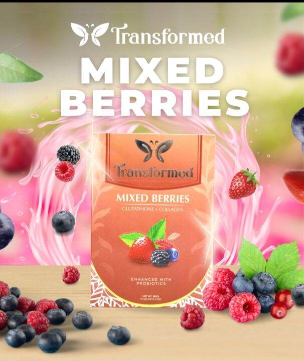 Transformed Mix Berries with Gluta and Collagen | Lazada PH