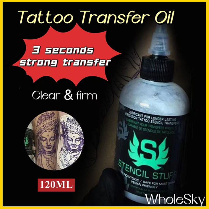 WholeSky】120ML Professional 3s Strong Transfer Tattoo Transfer