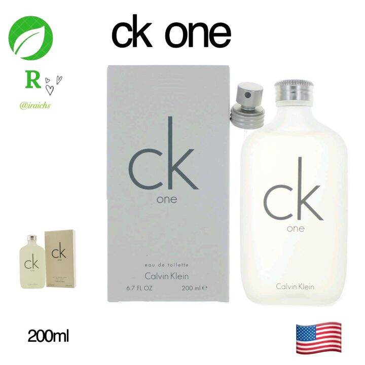 Ck one eau de hotsell toilette spray 6.7 oz