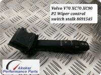 Volvo V70 XC70 XC90 P2 Wiper control switch stalk 8691545