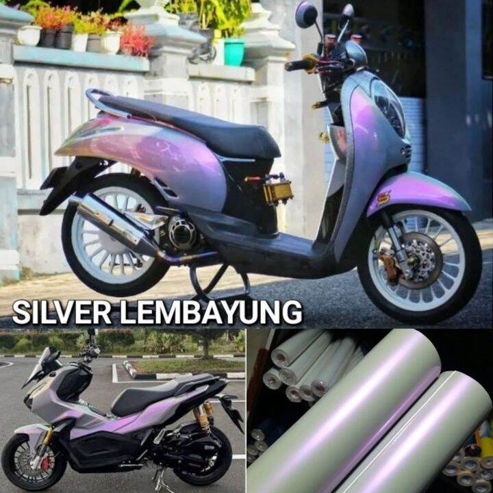 Stiker Silver Lembayung Skotlet Motor Lembayung | Lazada Indonesia