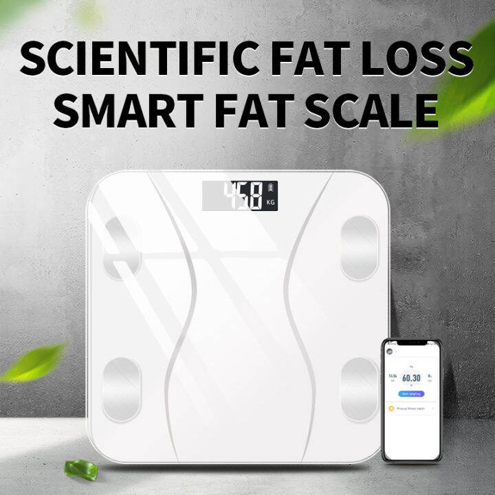 Electronic scales Bluetooth body fat scales cell phone interconnected