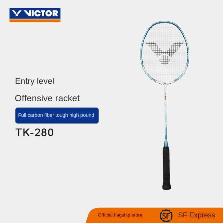 Victor Badminton Racket Full Carbon Offensive Single Shot Assault