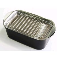 หม้อทอดเทมปุระ Sugiyama Metal Mini Tempura Square with Mesh Lid [Made in Japan] ??