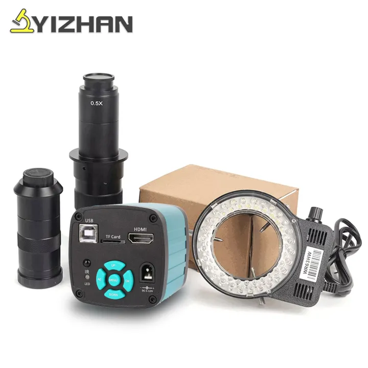 YIZHAN 4K HDMI USB Industrial Electronic Digital Video Microscope ...