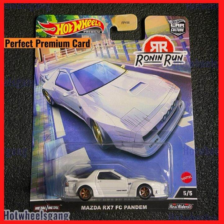 Hot Wheel Mazda RX7 FC Pandem Premium Car JDM Ronin Run 2022 Collection ...