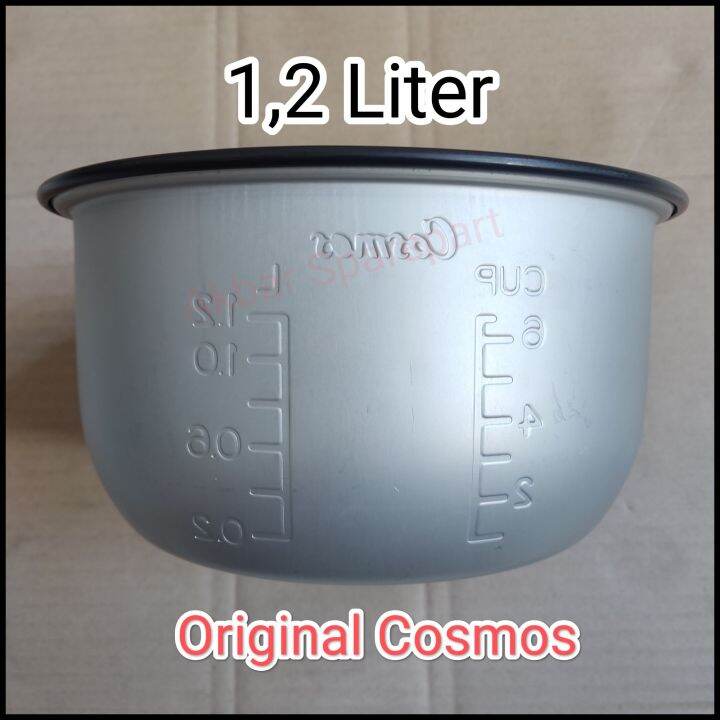 Panci Teflon Mejikom Cosmos Original 1.2L Kapasitas 1.2 Liter Magic Com