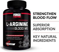 Force Factor L-Arginine 3000mg 150 Capsules