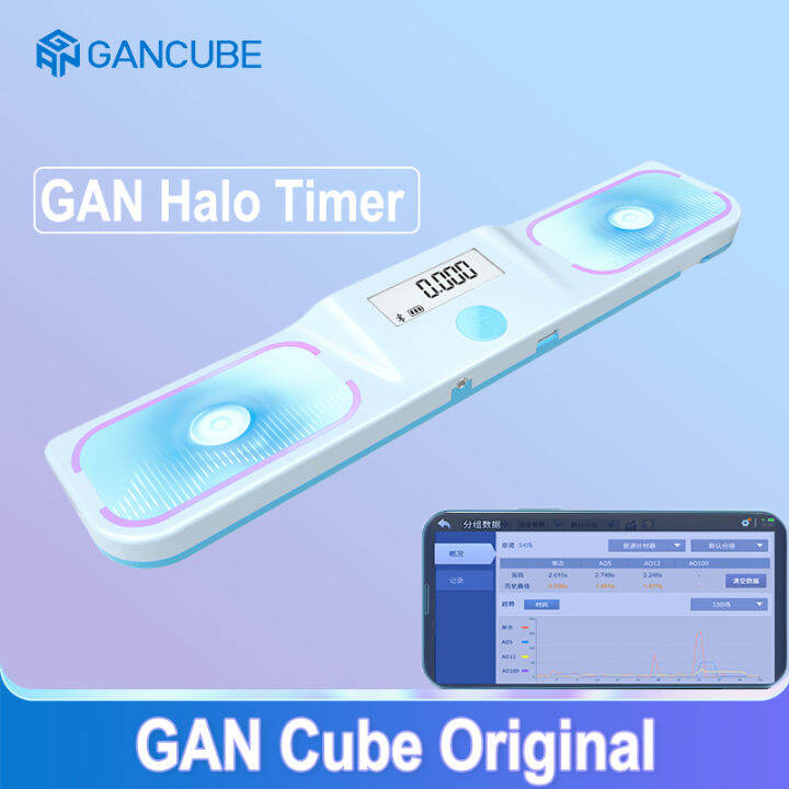 Original 2023 NEW GAN Halo Timer Bluetooth Smart Timer Practice Competition Cube Timer Expert