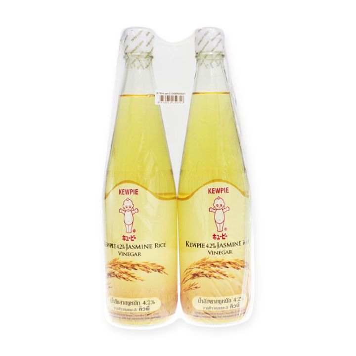 Kewpie Jasmine Rice Vinegar 700ml*2 .คิวพี น้ำส้มสายชูหมัก 700มล* 2 ขวด