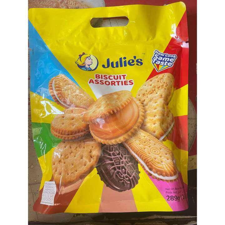 Julie's Biscuit Assorties จูลี่บิสกิตรวมรสคุ๊กกี้ ขนาด 289 กรัม ...